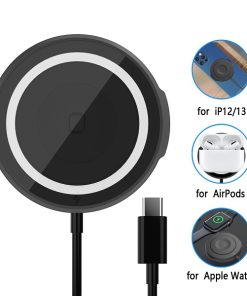 black and white wireless phone charger q charger for brand identity