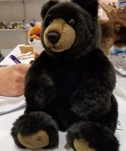 custom promotional stuffed animals black bear plush toy