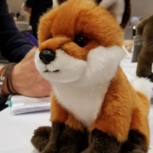 custom promotional stuffed animals fox