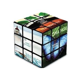 full imprinted 9 panel promotional product giveaway rubiks cube with free shipping