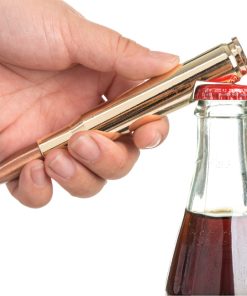 unique bottle opener made from a 50 caliber bullet for your logo