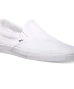 white Vans slip on custom promotional products overview