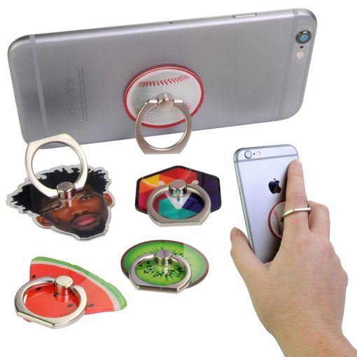 acrylic ring phone grip for your logo