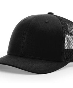 Richardson-112-Trucker-Black