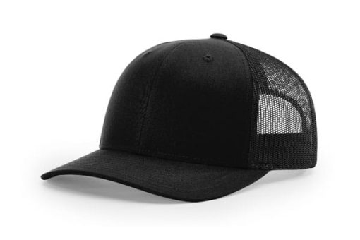 Richardson-112-Trucker-Black