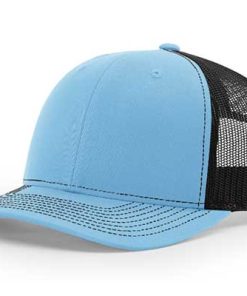 Richardson-112-Trucker-Columbia-Blue-Black