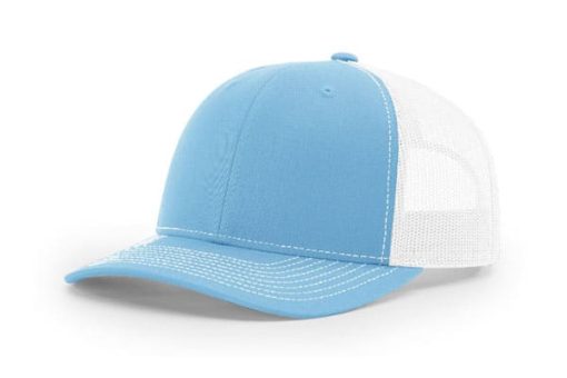 Richardson-112-Trucker-Columbiablue-White