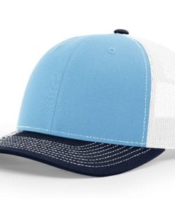 Richardson-112-Trucker-Columbiablue-White-Navy