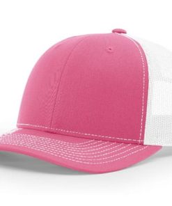 Richardson-112-Trucker-Hotpink-White