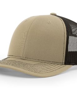 Richardson-112-Trucker-Khaki-Coffee