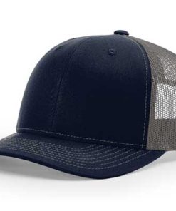 Richardson-112-Trucker-Navy-Charcoal