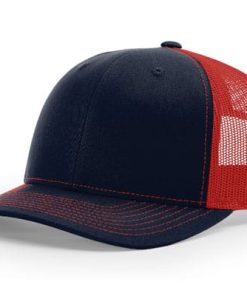 Richardson-112-Trucker-Navy-Red