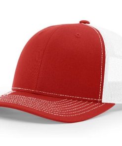 Richardson-112-Trucker-Red-White