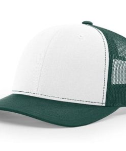 Richardson-112-Trucker-White-Darkgreen