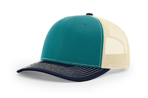 Richardson-112-Trucker-blue-teal-birch-navy