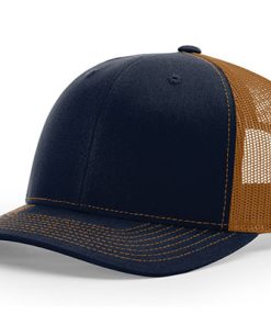 Richardson-112-Trucker-navy-caramel