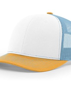 Richardson-112-Trucker-white-columbia-blue-yellow