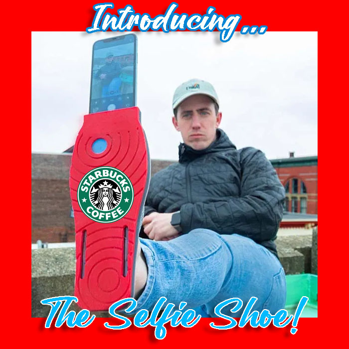 The Selfie Shoe Promotional Product