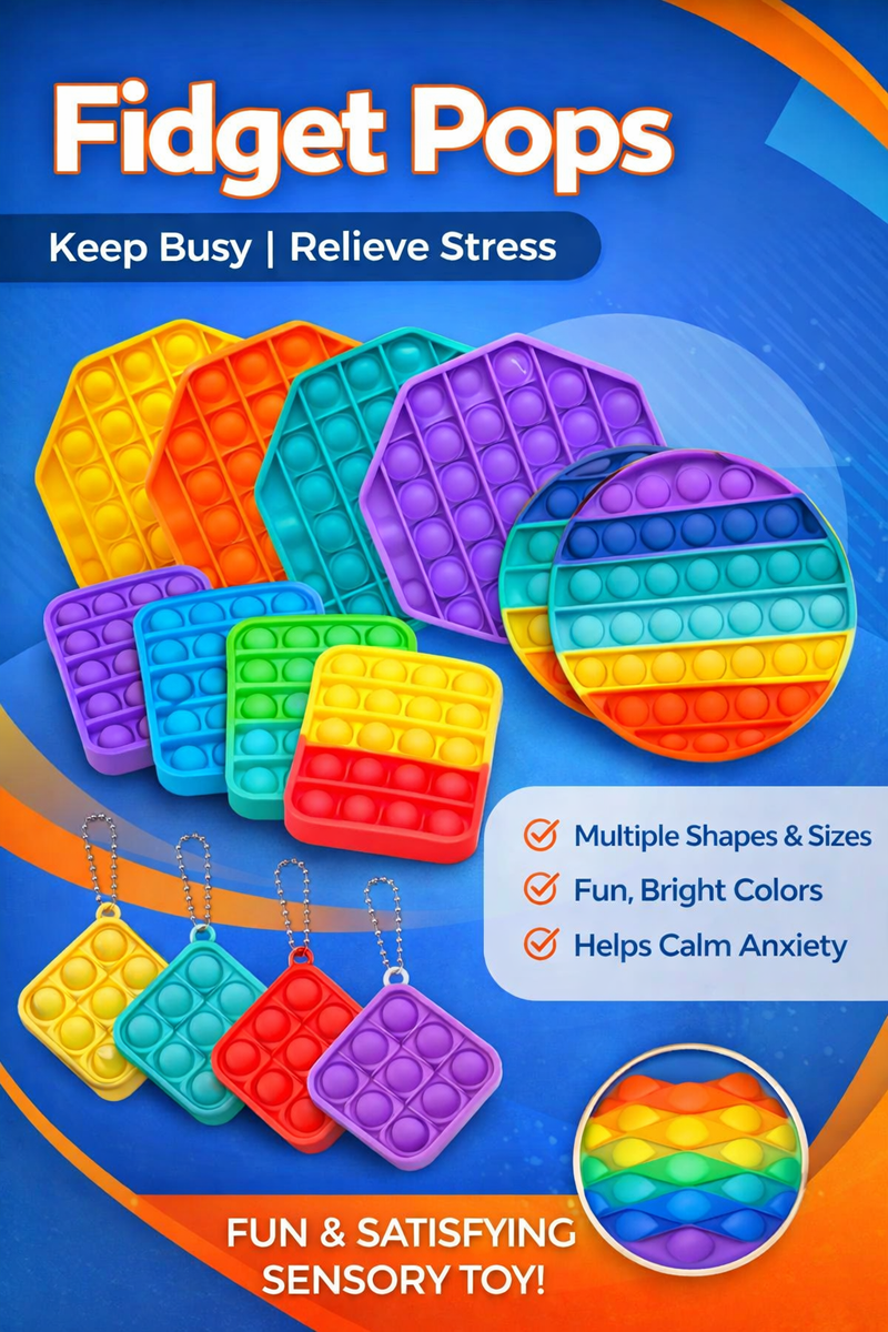 Pop It Fidget Toys: The Stress Reliever Your Hands (and Brand) Will ...