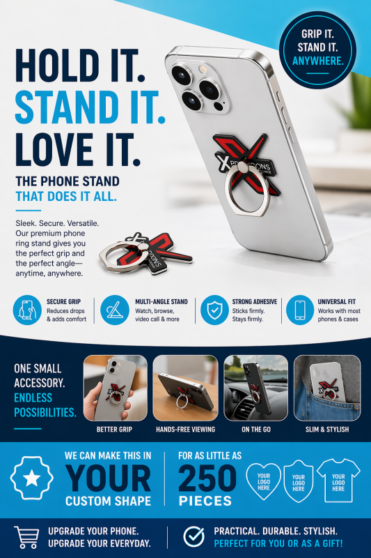 custom acrylic phone stand